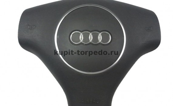 Ремонт накладки на руль Audi (3 спицы)